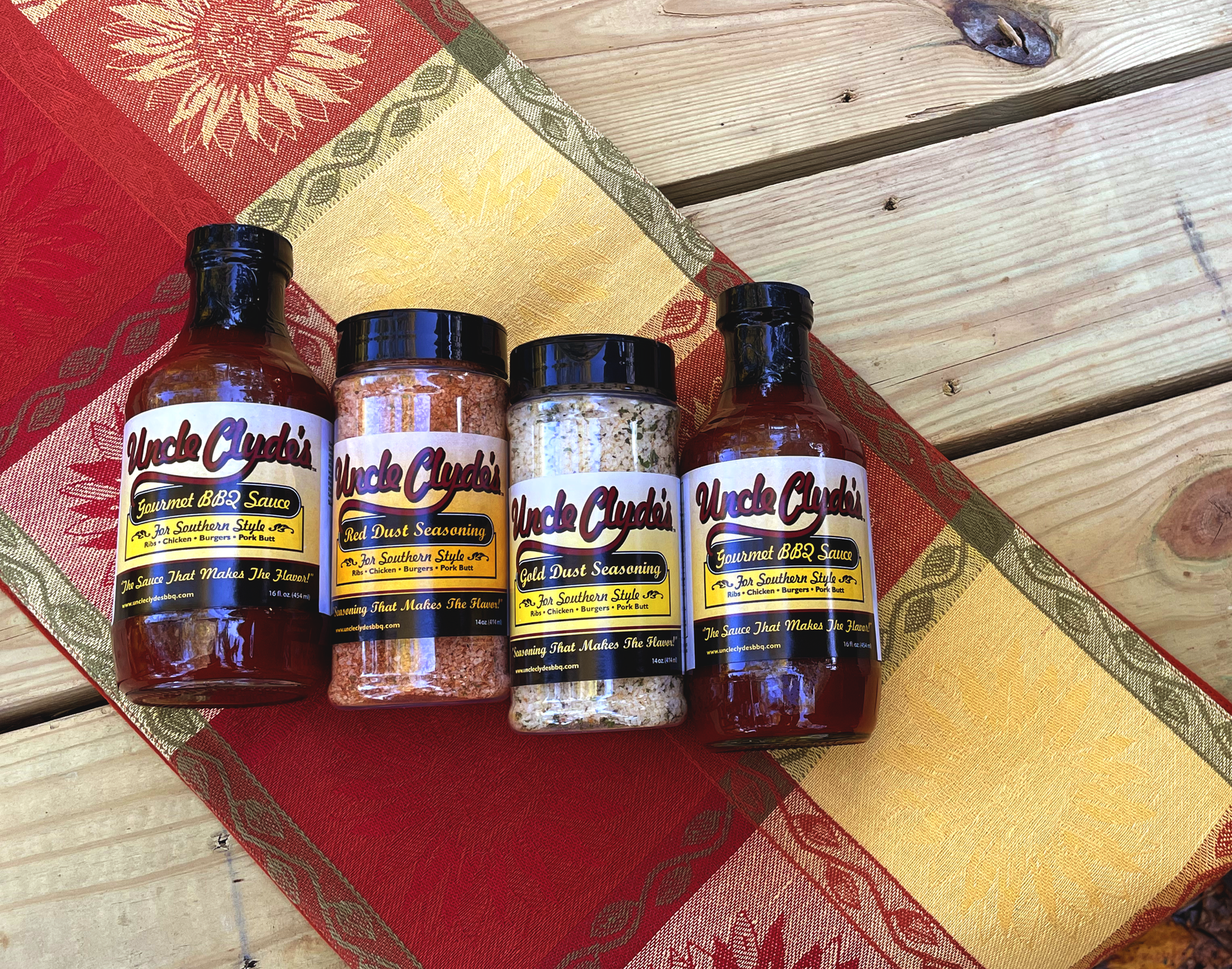 Uncle Clyde's Variety Pack – Uncle Clyde's Gourmet BBQ